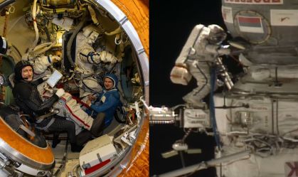 caminhada espacial