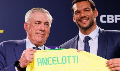 Carlo Ancelotti, treinador da Seleção Brasileira
