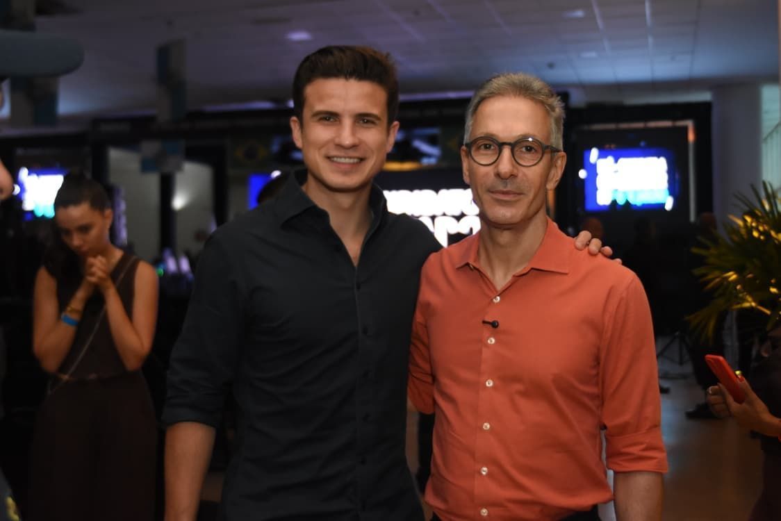 André Marinho e Romeu Zema
