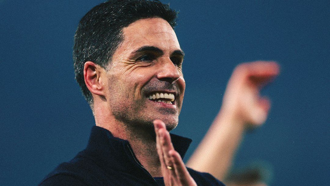 Arteta, treinador do Arsenal