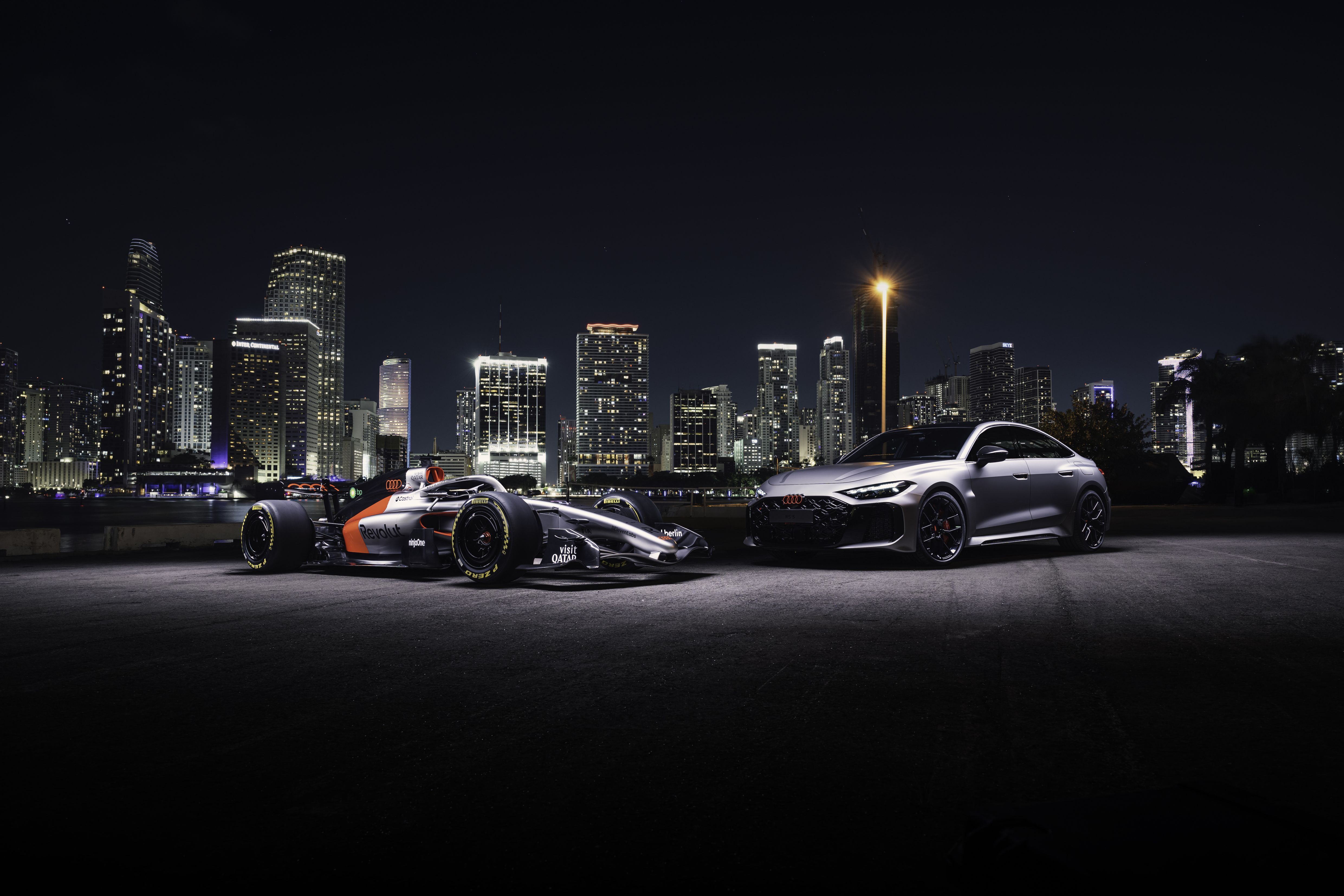 Imagem de destaque do post: Audi estreia novo RS5 híbrido no GP de Miami