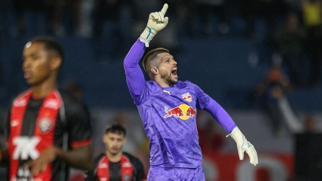 Volpi abriu o placar para o RB Bragantino contra o Vitória