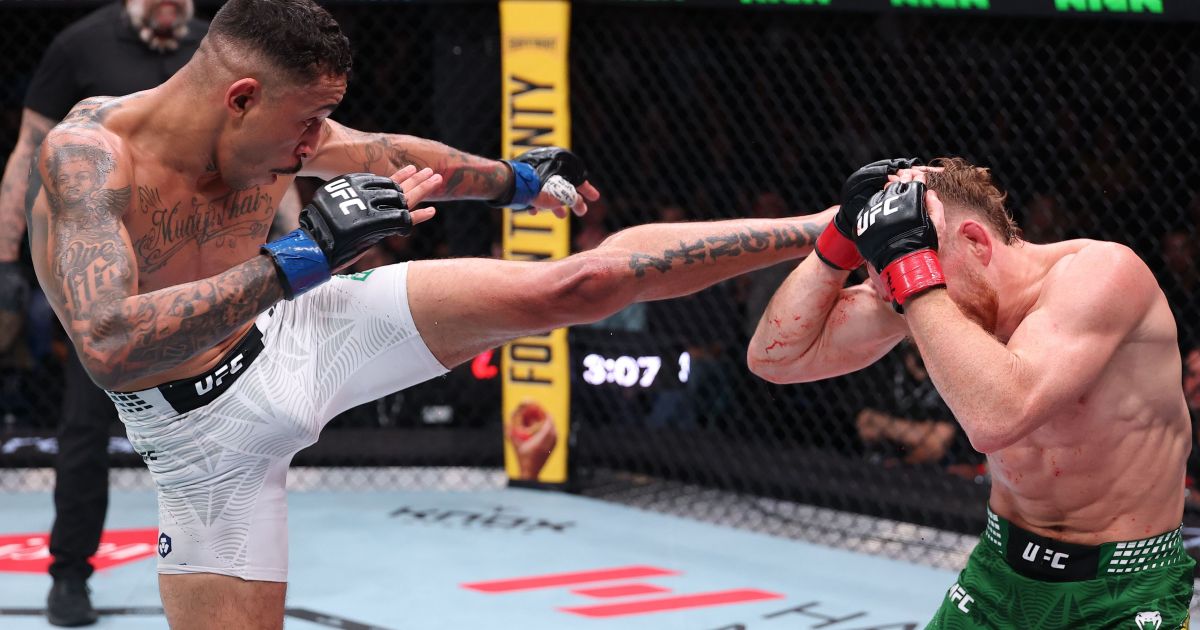 Carlos Prates fatura bolada de meio milhão após nocaute no UFC