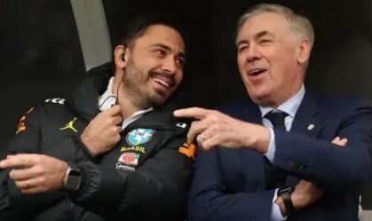 Davide Ancelotti e Carlo Ancelotti