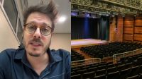 Técnica cai e fica ferida durante montagem de show de Fábio Porchat em SP