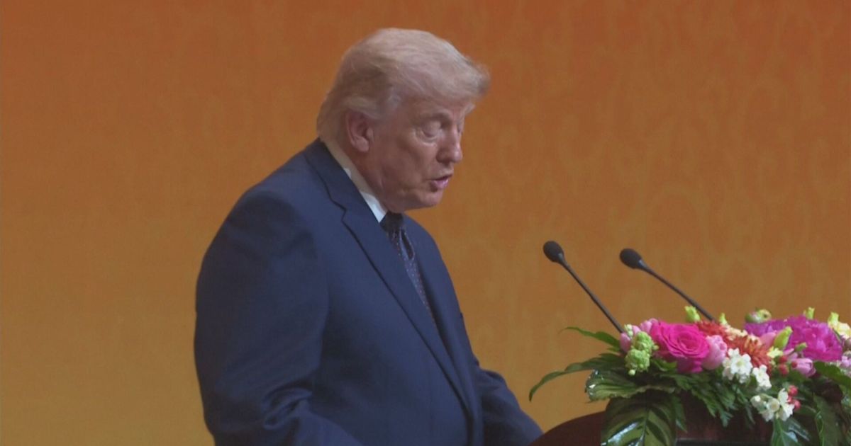 Trump celebra laços entre EUA e China em banquete com Xi Jinping