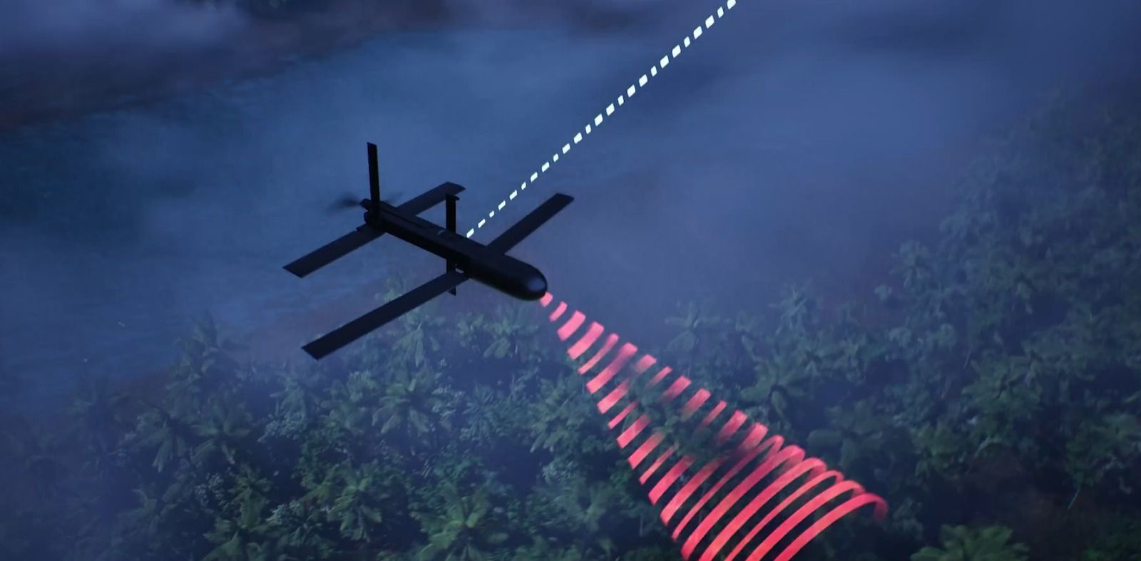 Drone do sistema de lançamento Mayhem 10