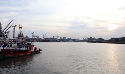 Malacca Strait in Indonesia
