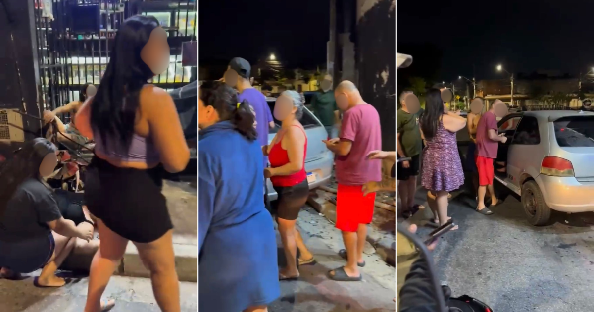 Quatro pessoas da mesma família são atropeladas na zona leste de SP