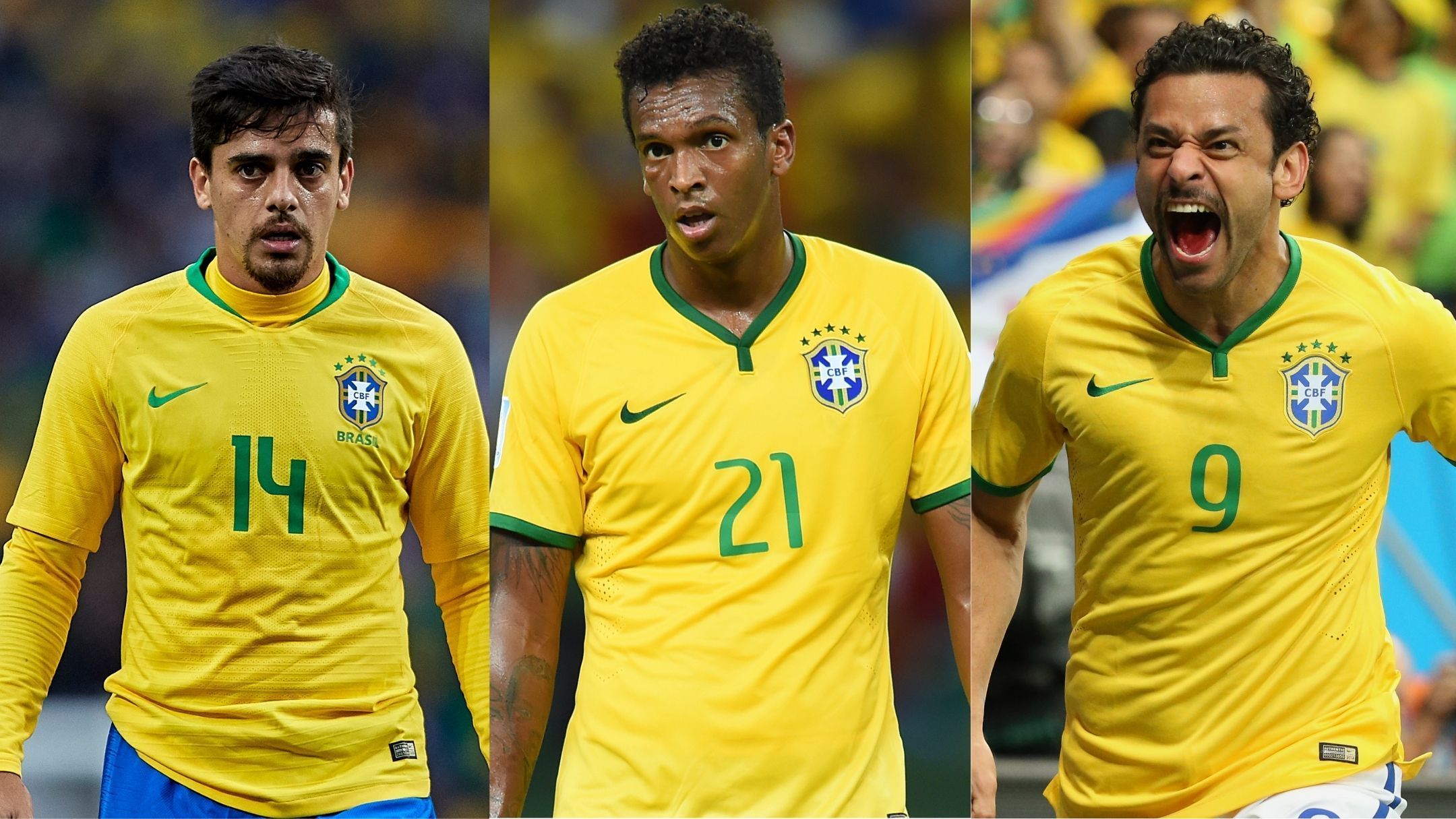 Fagner, Jô e Fred foram alguns dos últimos de representantes de seus respectivos clubes na Seleção na época