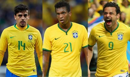 Fagner, Jô e Fred foram alguns dos últimos de representantes de seus respectivos clubes na Seleção na época