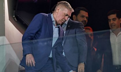 Ancelotti em Athletico x Flamengo