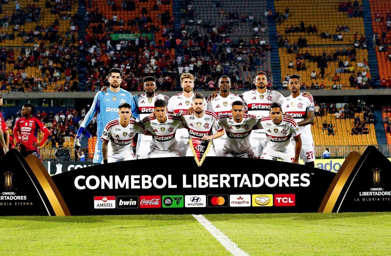 Flamengo jogou menos de dois minutos na Colômbia