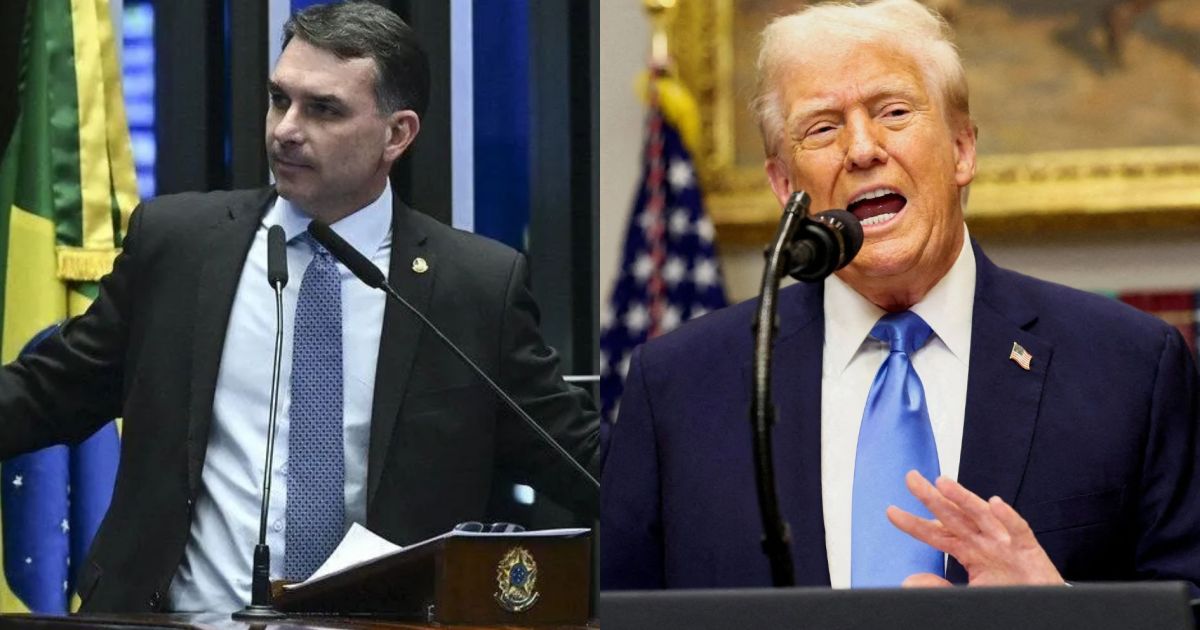 Planalto aposta em encontro de Lula e Trump para minimizar visita de Flávio