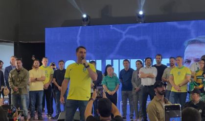 Flávio-Bolsonaro-evento-Derrite-Sorocaba