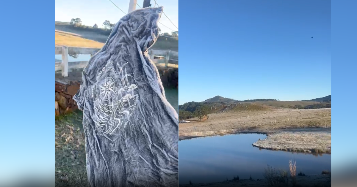 Com – 4,61°C, cidade de SC registra temperatura mais fria do ano no Brasil