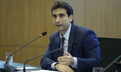 Presidente do Banco Central do Brasil, Gabriel Galípolo, durante a apresentação do Relatório de Política Monetária