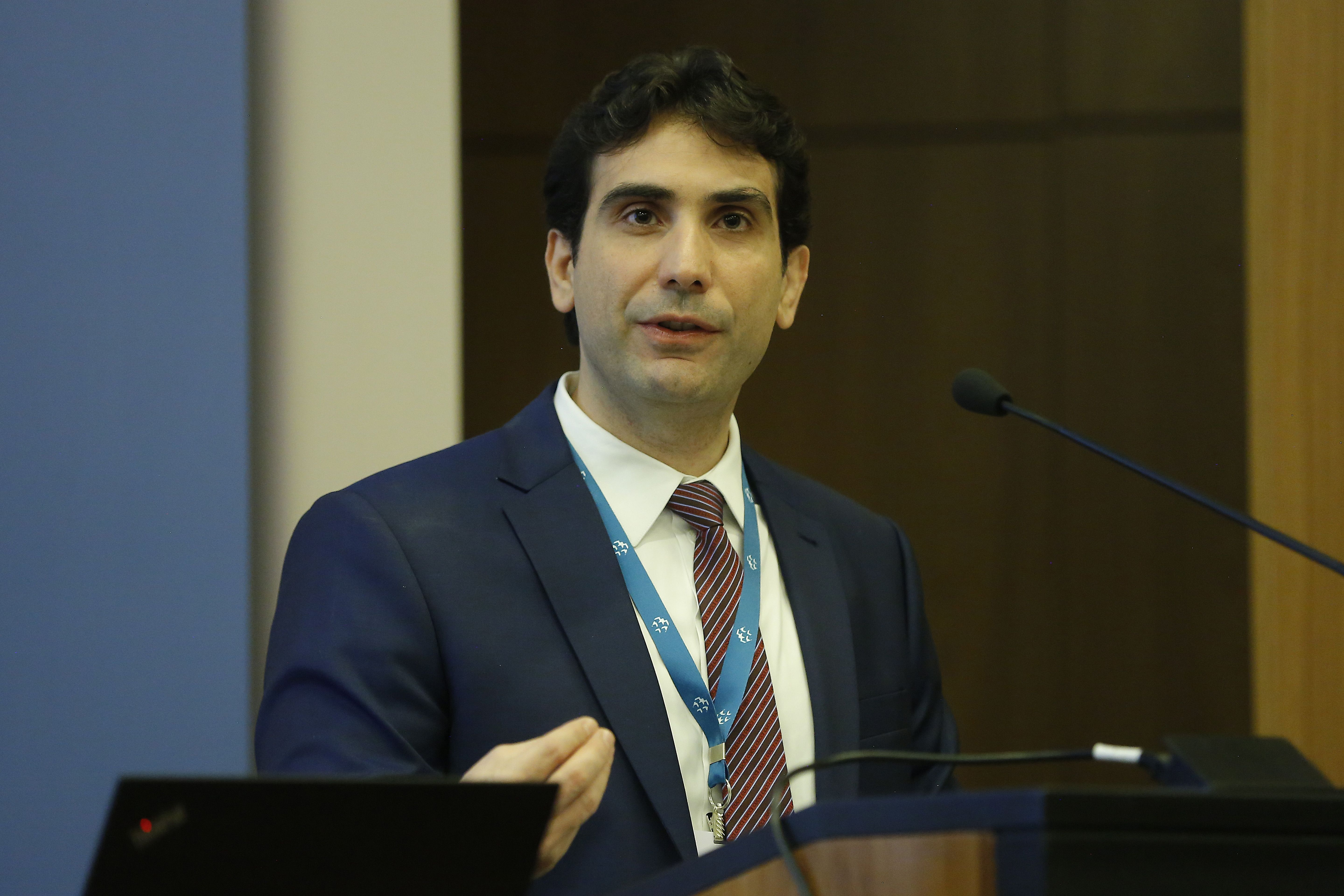 Presidente do Banco Central, Gabriel Galípolo, durante Conferência Anual do Banco Central 2026