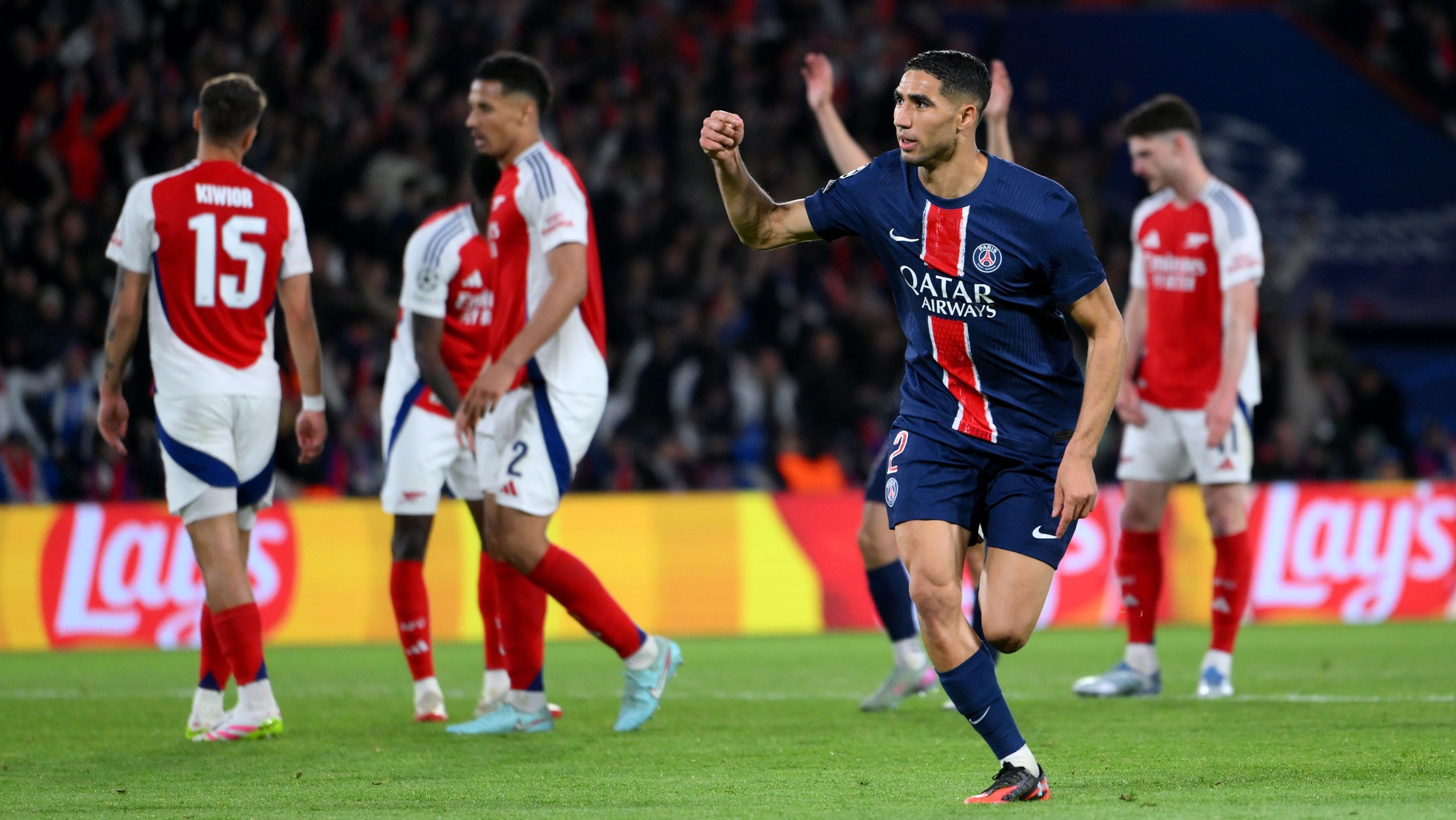 Paris Saint-Germain v Arsenal FC - UEFA Champions League 2024/25 Semi Final Second Leg
