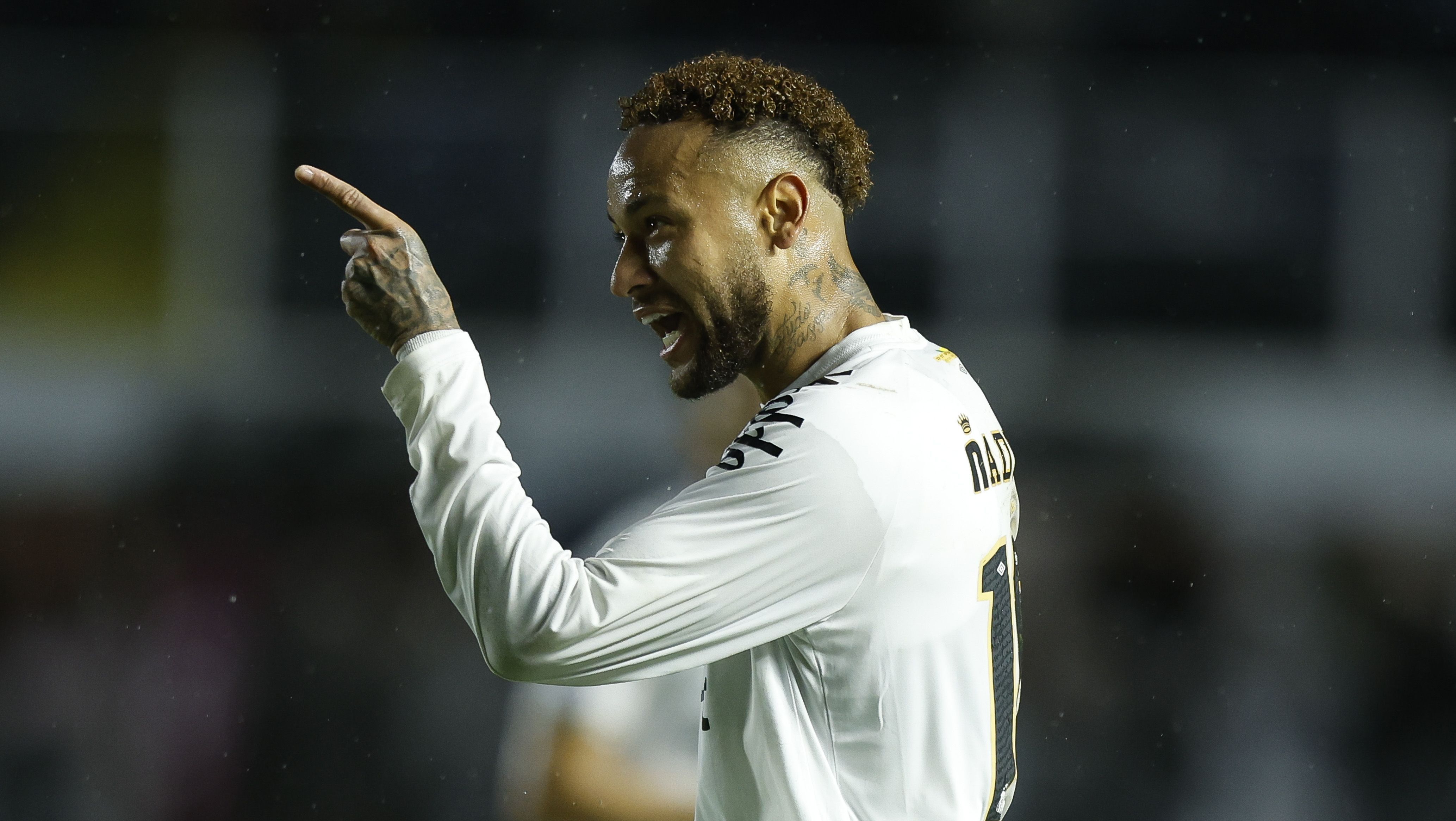 Neymar, atacante do Santos
