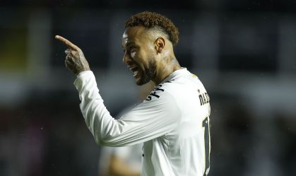 Neymar, atacante do Santos