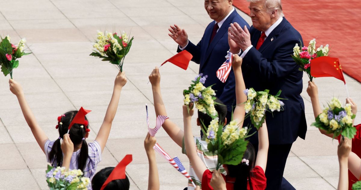 Veja como foi a cerimônia de boas-vindas de Trump em Pequim