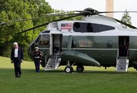 Trump chega à Casa Branca após visita de Estado na China