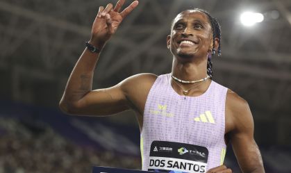 Alison dos Santos na Diamond League