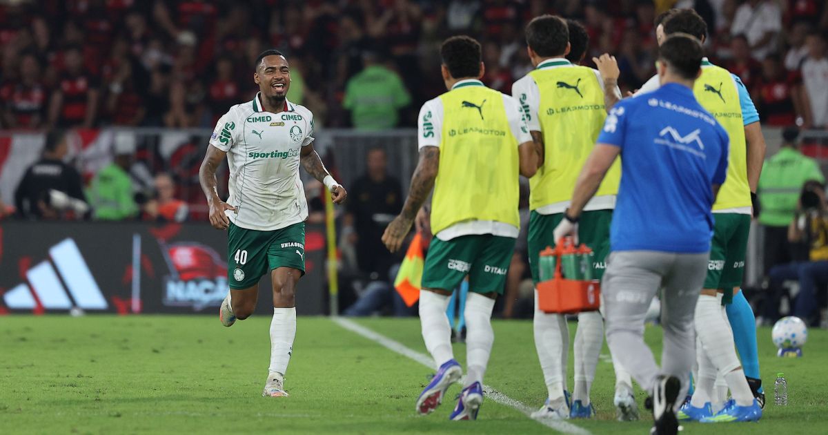 VÍDEO: Allan marca e Palmeiras amplia placar contra Flamengo no Maracanã