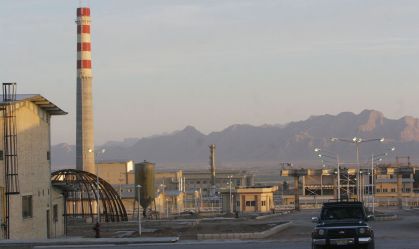 Instalação de conversão de urânio nos arredores da cidade de Isfahan, a cerca de 410 quilômetros ao sul de Teerã.