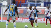 Bahia e Grêmio empatam em jogo marcado por protestos da torcida