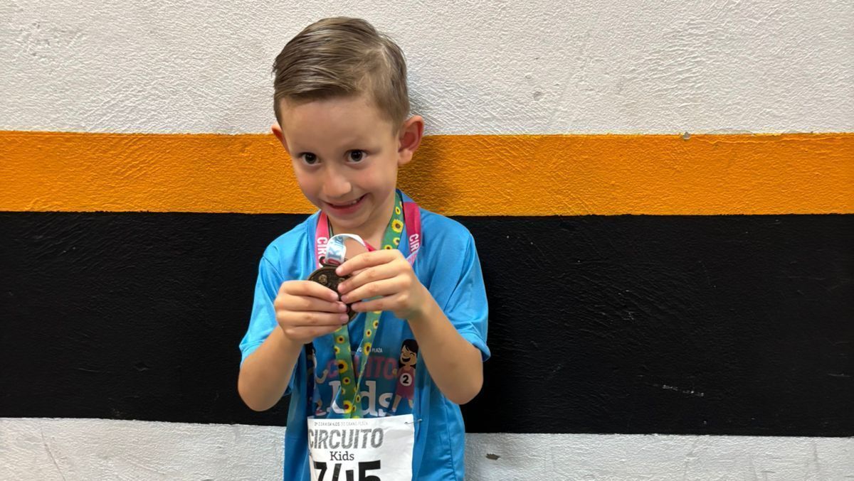 Henrique completou a primeira corrida da vida e emocionou a internet com vídeo viralizada
