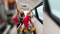 SP: Mulher encontrada viva em alto-mar tem quadro de saúde estável