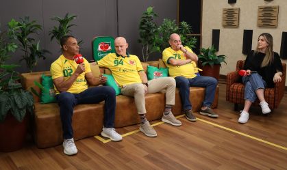Cafu durante exlcusiva à CNN
