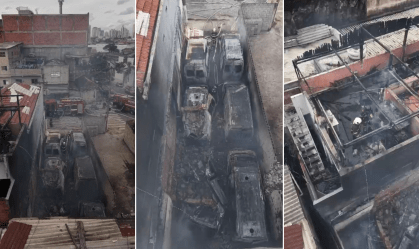INCÊNDIO AMBULâNCIAS