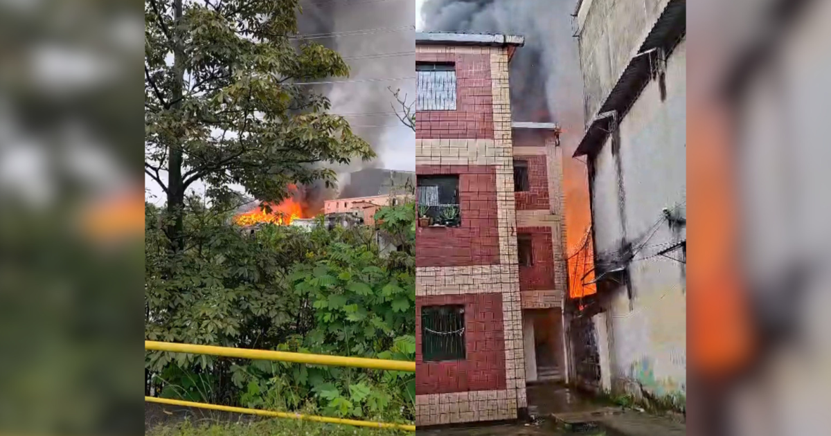 Incêndio atinge 20 casas em Manaus; suspeita é explosão de botijão de gás