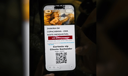 INGRESSO FALSO SHAKIRA
