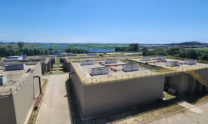 Imagem mostra operação da Aegea no Rio Grande do Sul