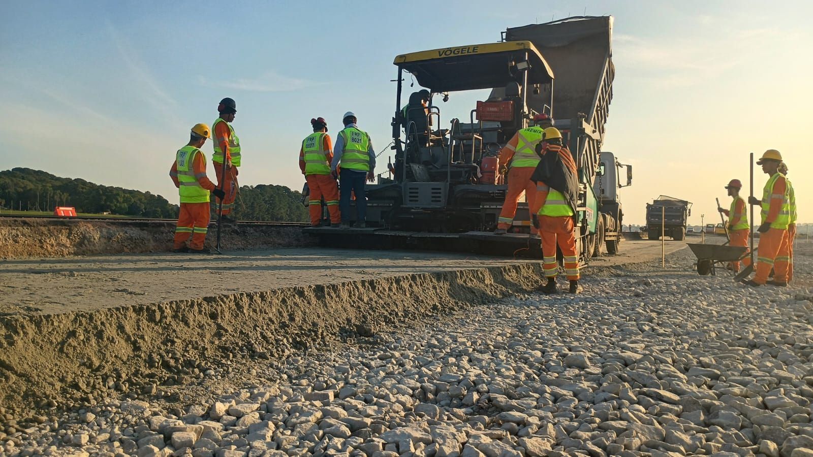 Imagem mostra trabalho das equipes em Guarulhos • Divulgação