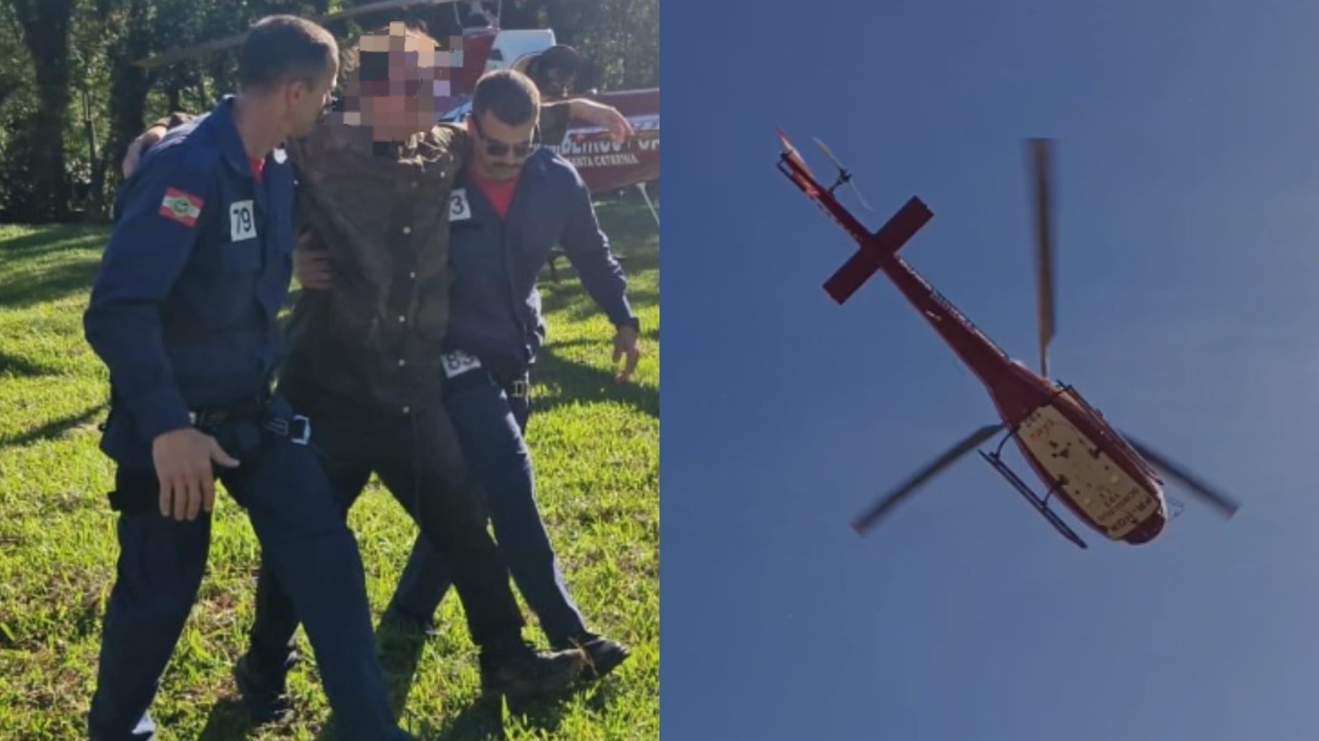 Jovem é resgatado após 5 dias perdido em trilha de Joinville (SC)