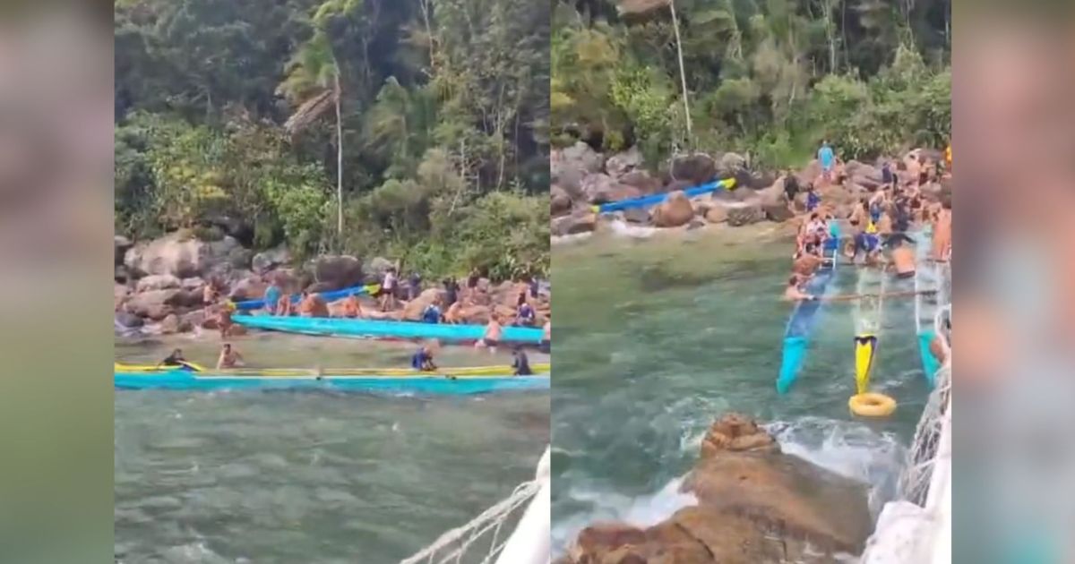 Nove pessoas são resgatadas após lancha ter pane mecânica no litoral de SP