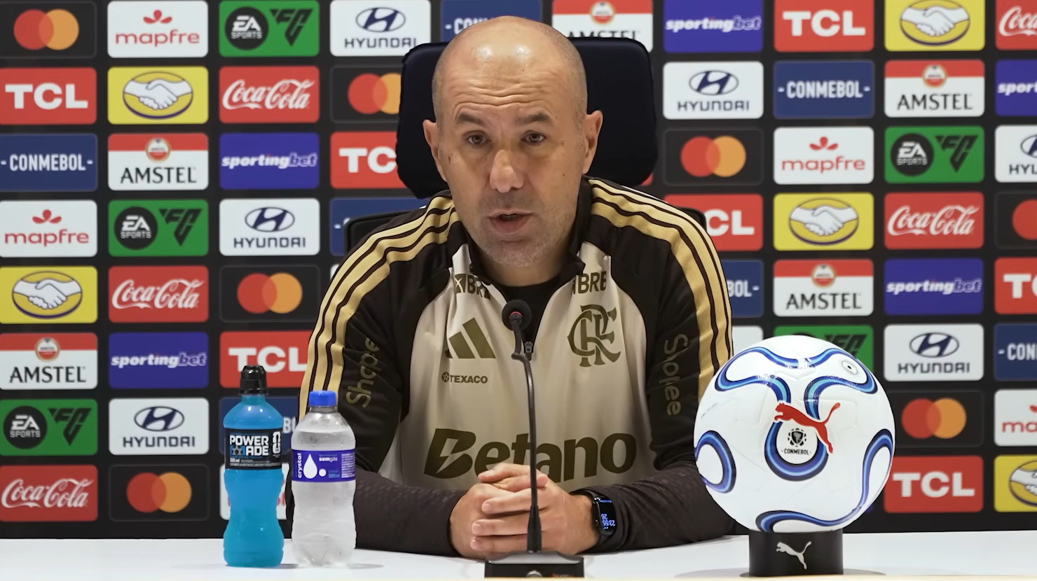 Jardim avalia campanha do Flamengo na Libertadores