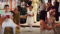 Filha de Neymar e Biancardi é daminha em casamento da tia e encanta web