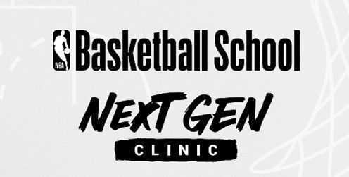 Logo do NBA Basketball School Next Gen Clinic • Reprodução
