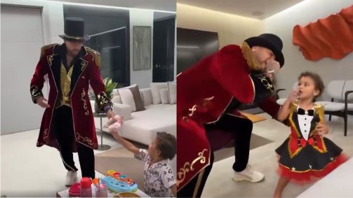 Momento descontraído entre Mavie e Neymar viraliza