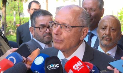 O vice-presidente Geraldo Alckmin