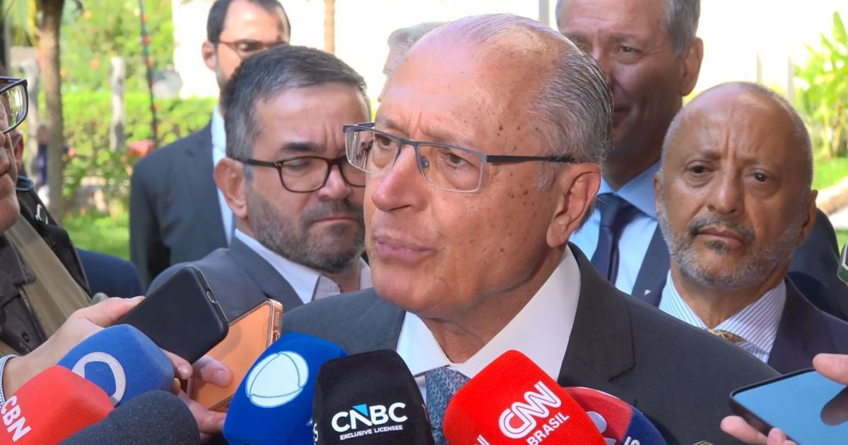 Torço para que boa química se fortaleça, diz Alckmin sobre Lula e Trump