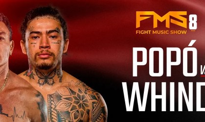 Popó x Whindersson Nunes, principal luta do Fight Music Show 8