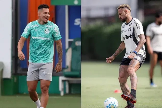 Com Paulinho e sem Neymar, Palmeiras e Santos se enfrentam pelo Brasileiro
