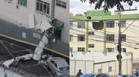 Vídeos mostram local após avião cair e bater em prédio de BH; veja imagens